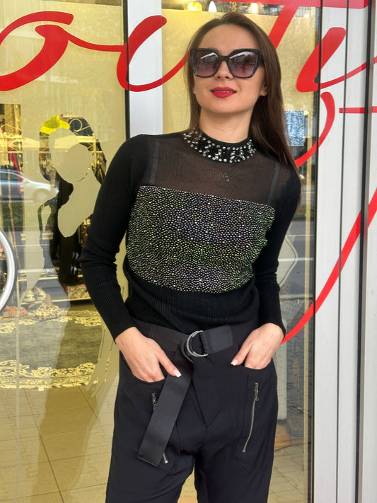 Pulli mit Glitzer