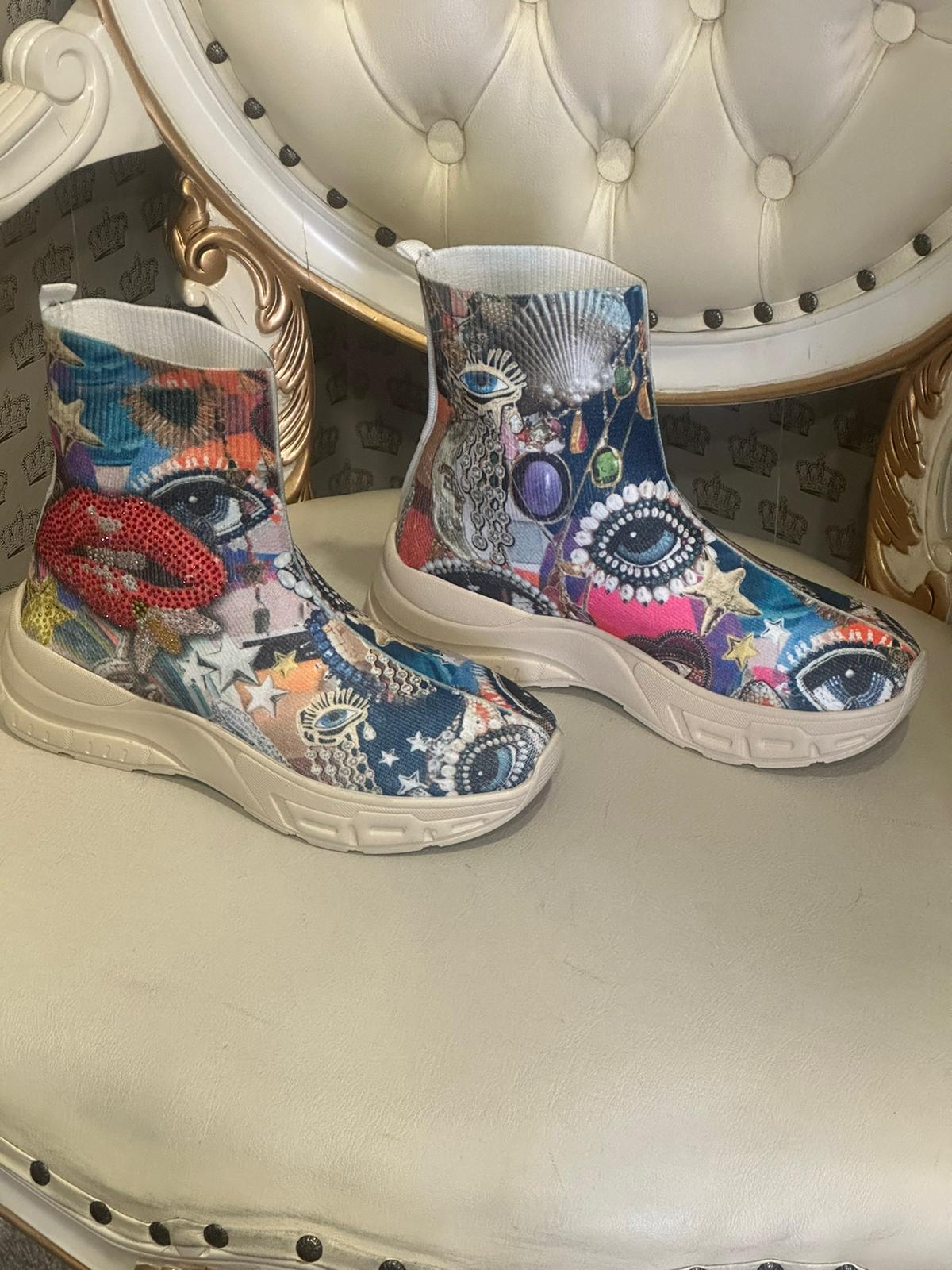 Glitzer Sneaker