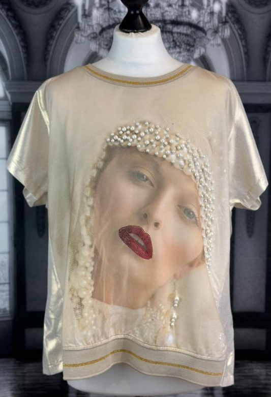 Perlen - Bluse