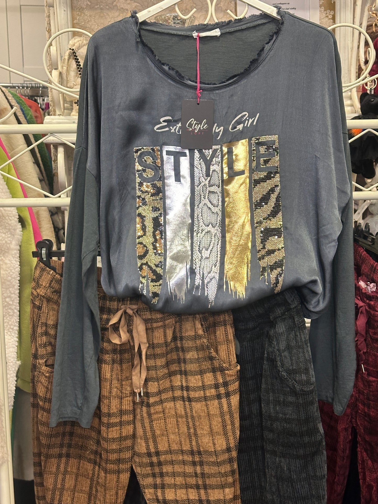 Strick Jacke