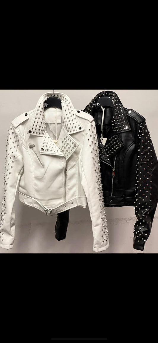 Jacke mit Nieten